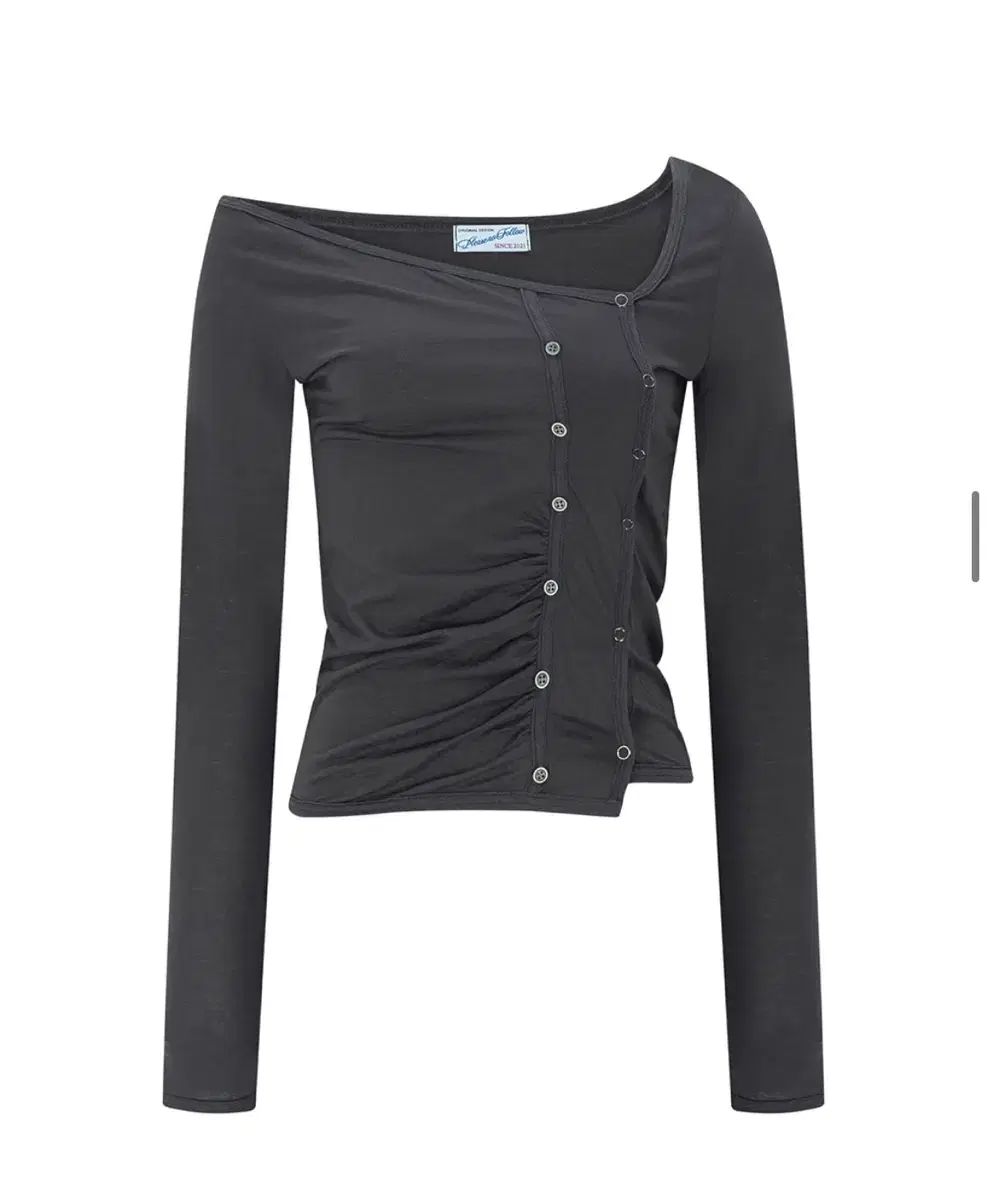  Pleasenofollow プリーズノーフォロー Dulce Unbal Button 長袖Tシャツ 長袖 Tシャツ カットソー