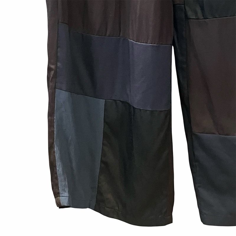 アンリアレイジ ANREALAGE PANEL PATCHWORK RAYON PANTS パッチワーク