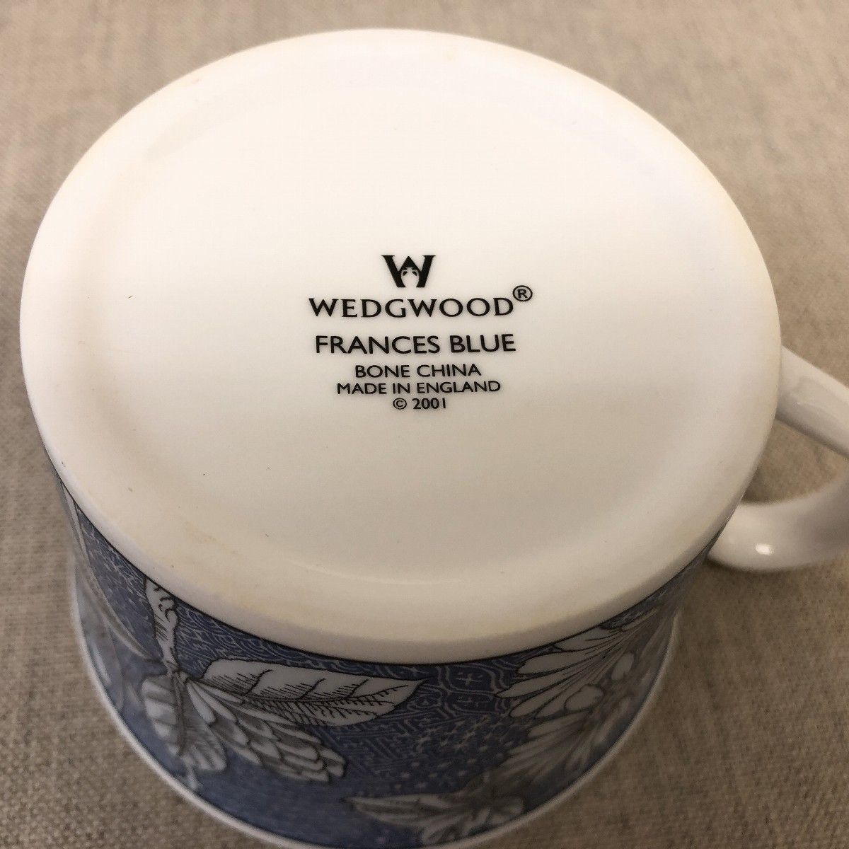 値下げ】WEDGWOOD ウェッジウッド FRANCES BLUE フランシスブルー 