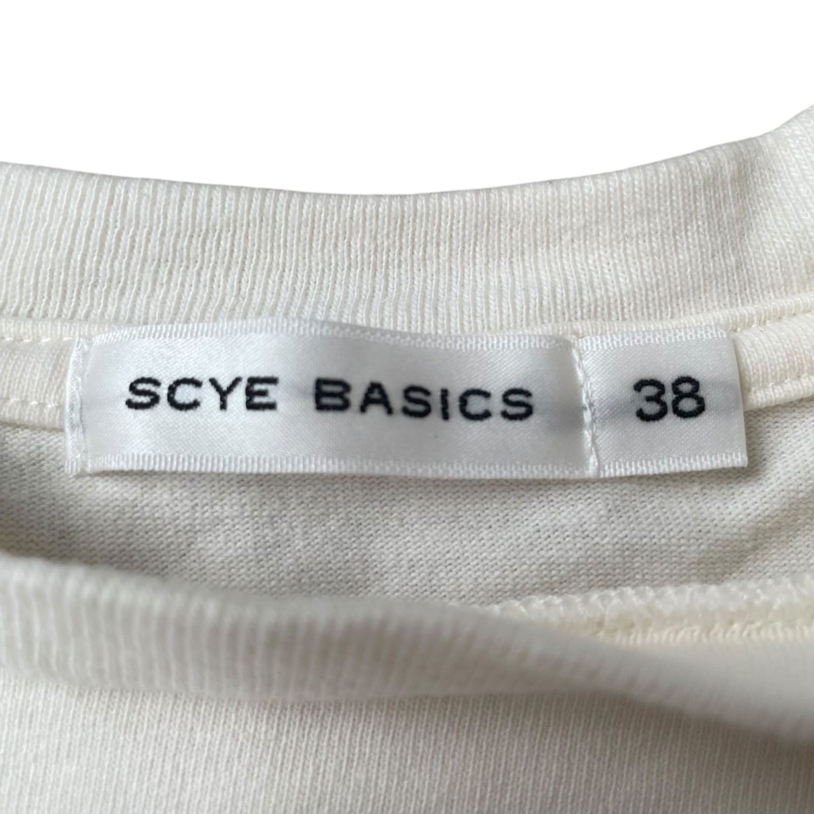 z1304 SCYE BASICS サイベーシックス レディース コットン100 z1304 SCYE BASICS サイベーシックス レディース コットン100