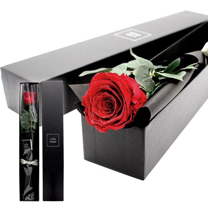  ララクリスティー ロイヤルローズ プリザーブドフラワー 薔薇 1輪 lf 52-0001 その他 文房具 事務用品