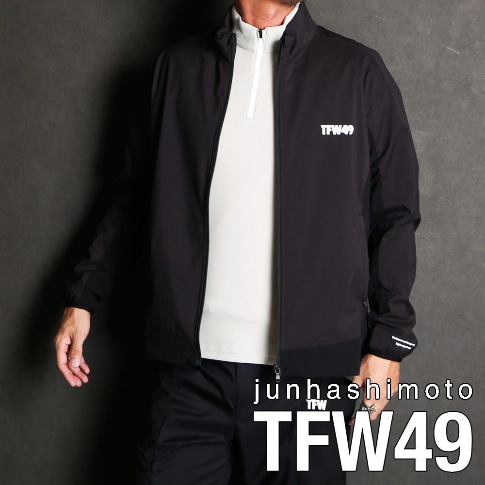 TFW49 ジップアップジャケット 黒ブルゾンM