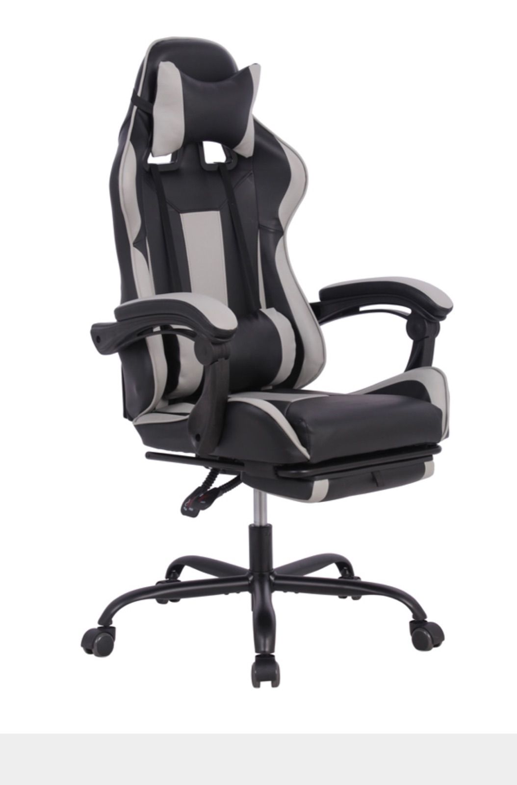 フルフラットバケットレーシングチェア BK/BL/DBR/GR/RD - メルカリ