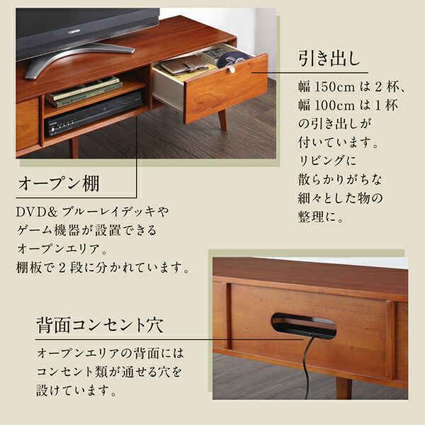 北欧ヴィンテージ風リビング収納シリーズ シェルフ