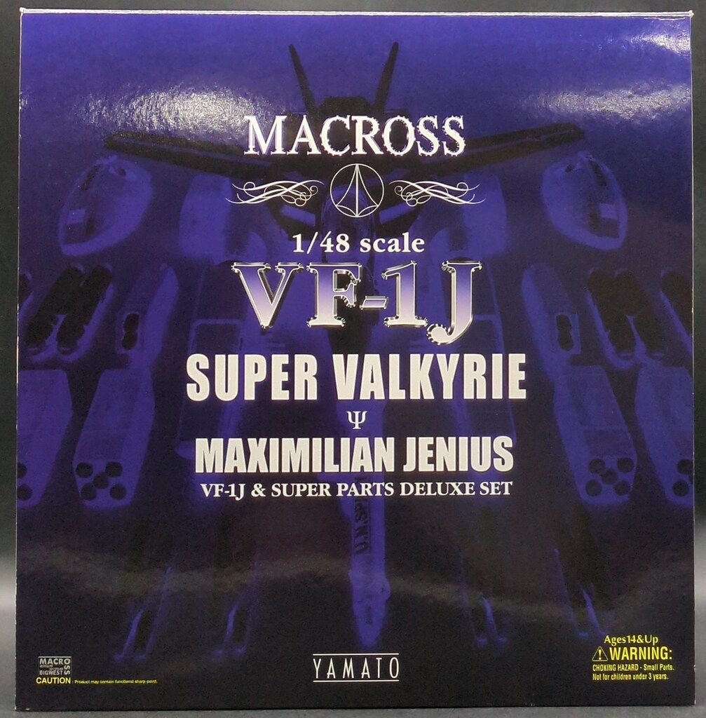 やまと 1 48完全変形 VF-1J スーパーバルキリー マクシミリアン機