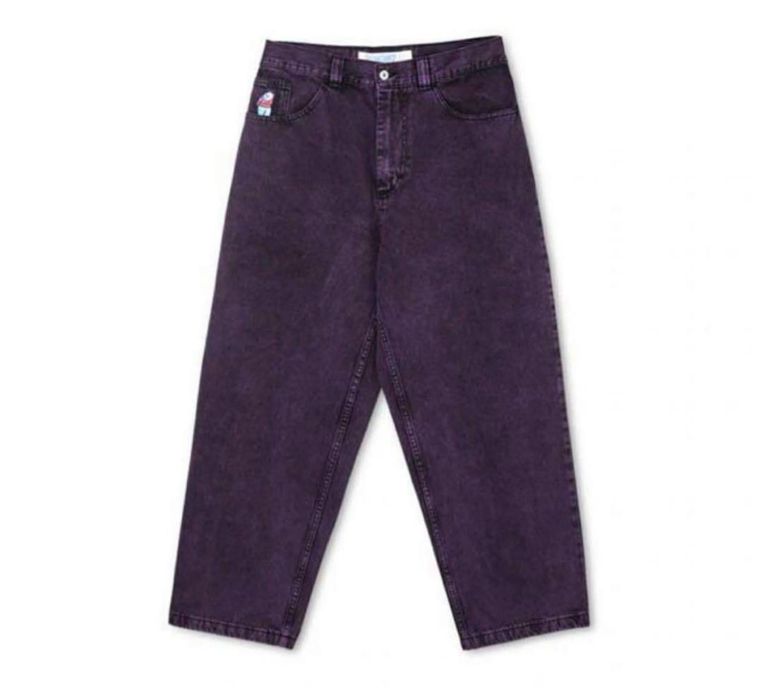 新品未使用 POLAR SKATE CO BIGBOY JEANS PURPLEBLACK - メルカリ