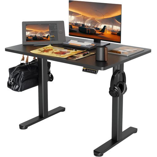 ストア Claiks昇降デスク電動スタンディングデスク昇降式テーブル幅