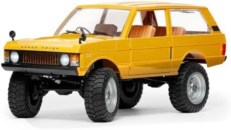 MN MODEL レンジローバー1970 1|12 アウトドアラジコン MN-168 RTR4WD 四輪駆動 RCカー ロッククローリング クローラー 技適マーク付き バッテリー 2個 付き キャメルイエロー