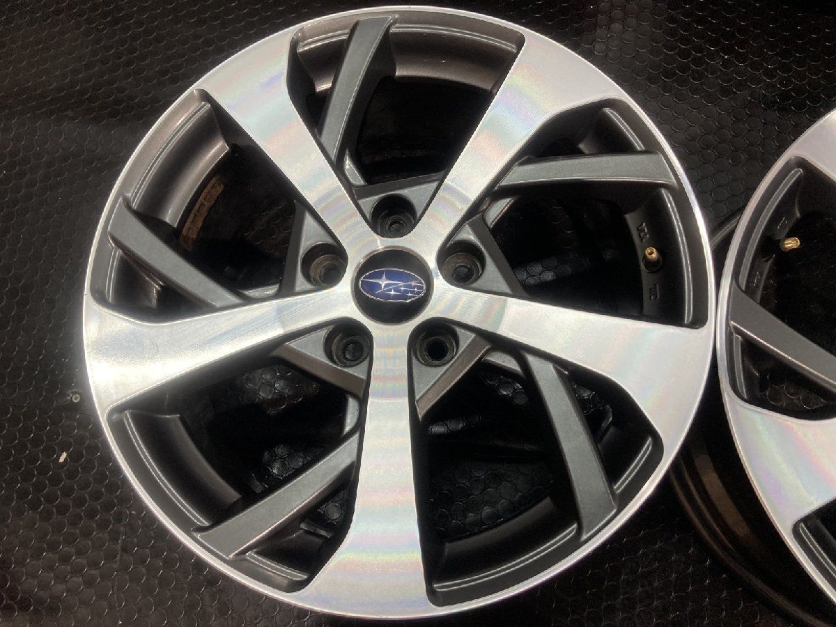 スバル純正　SJフォレスター　17インチ アルミホイール 5スポーク スバル フォレスター SJ 純正ホイール 4本 17インチ 5穴 PCD100