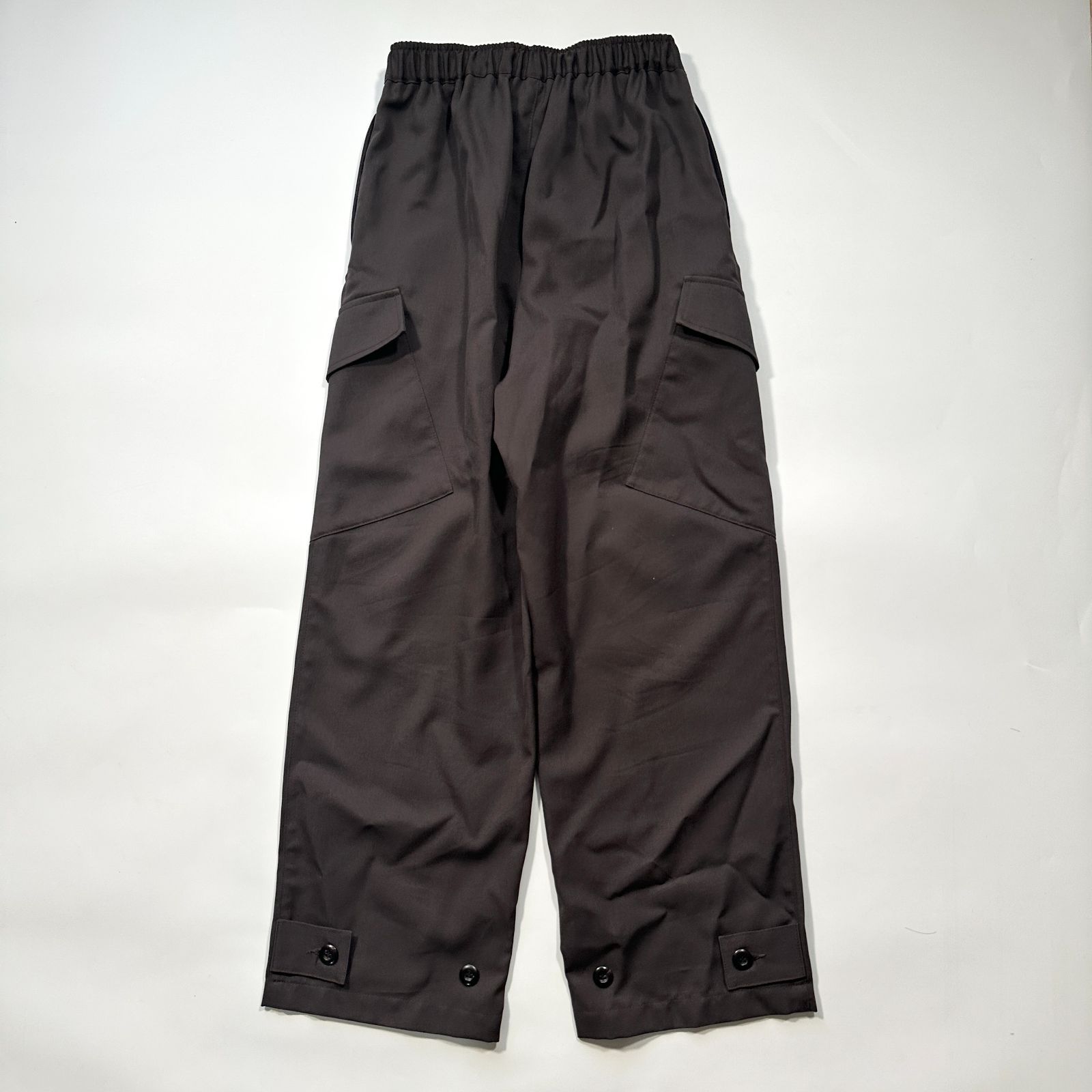 PHEENY フィーニー wool twill military easypants ウール ツイル