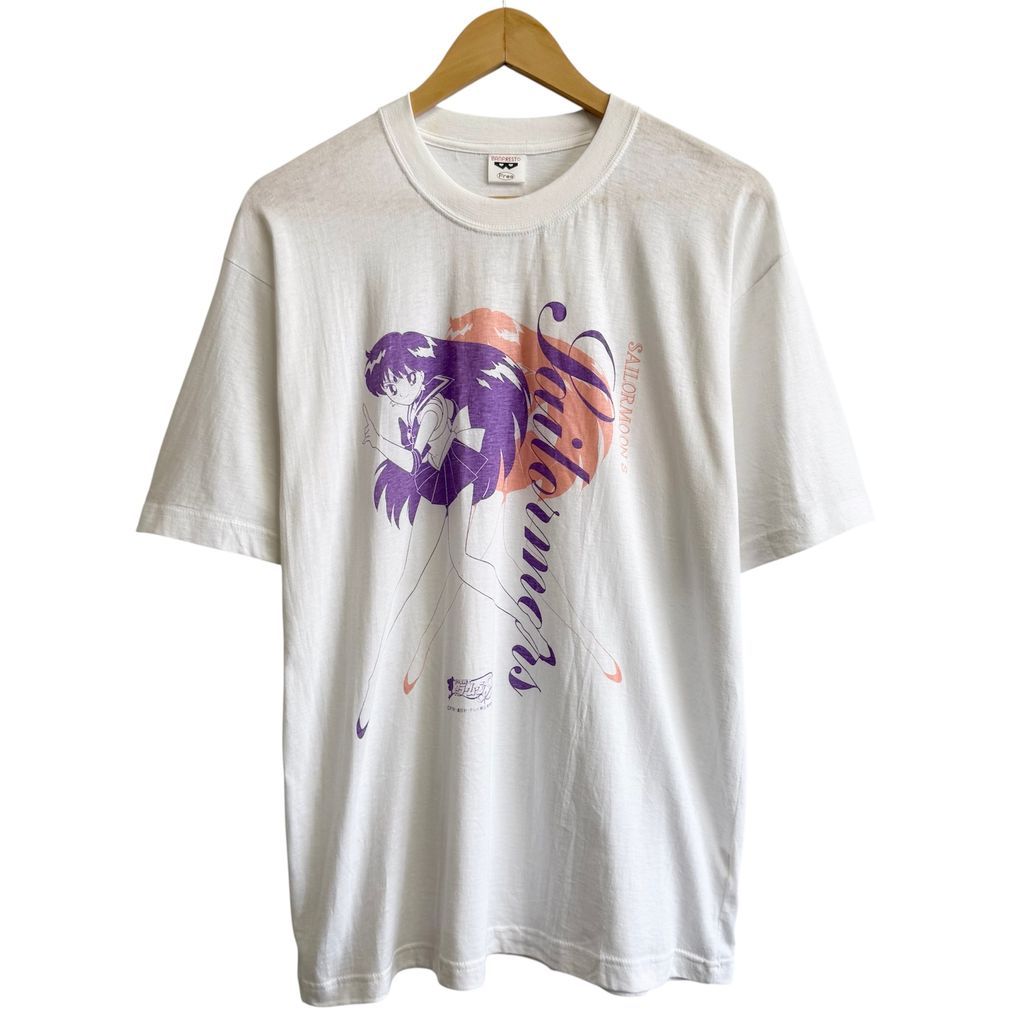 BANPRESTO バンプレスト 美少女戦士セーラームーン セーラーマーズ 火野レイ 半袖Tシャツ 白 SIZE No.H536