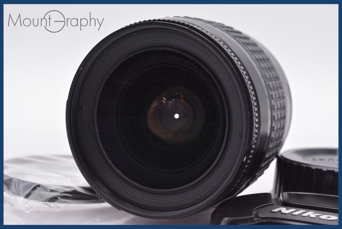 ニコン Nikon AF NIKKOR 28-80mm F3.3-5.6 G 前後キャップ-レンズフィルター付 完動 同梱可 mj5024