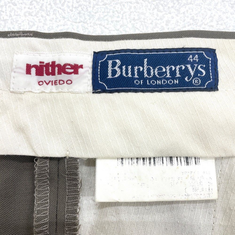バーバリー Burberrys OF LONDON スラックス パンツ ツータック