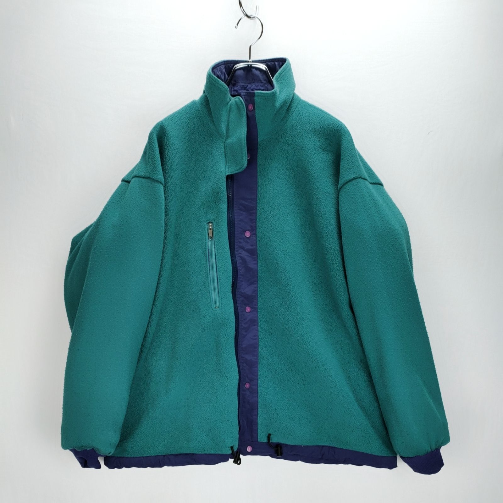 patagonia フード付きスキーウェアターコイズブルーサイズL