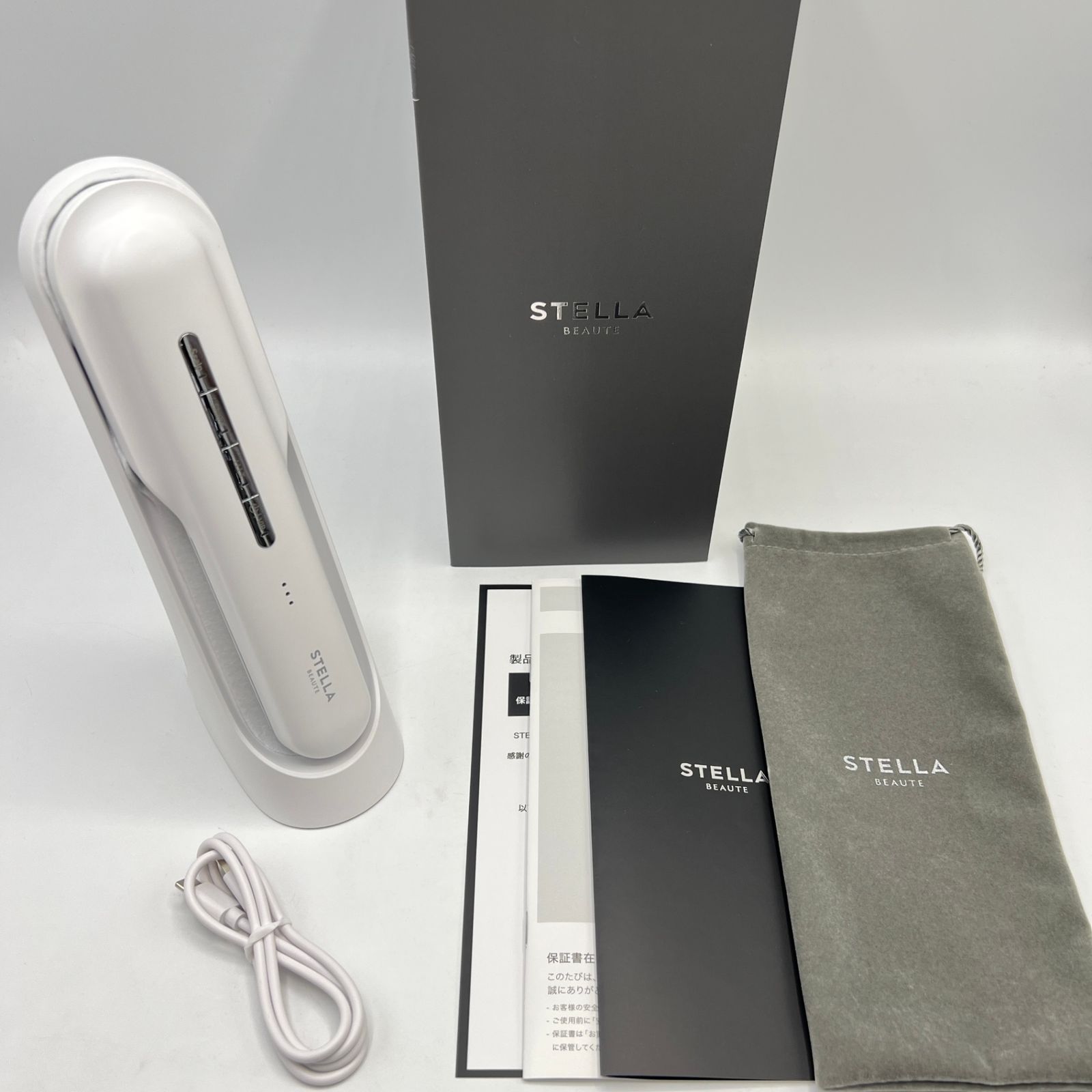 美品】STELLA BEAUTE レーザー&EMS SB-LEP01-01 サントリーニホワイト 
