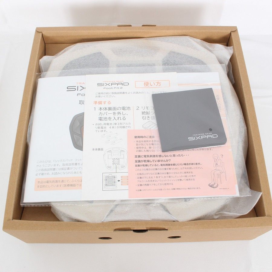 MTG SIXPAD Foot Fit 2 SP-FF2310FAA ベージュ シックスパッド フットフィット2 本体