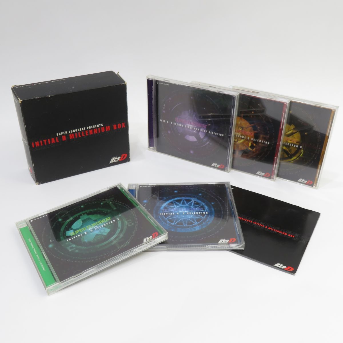 s 5CD SUPER EUROBEAT PRESENTS 頭文字イニシャルD MILLENNIUM BOX ※