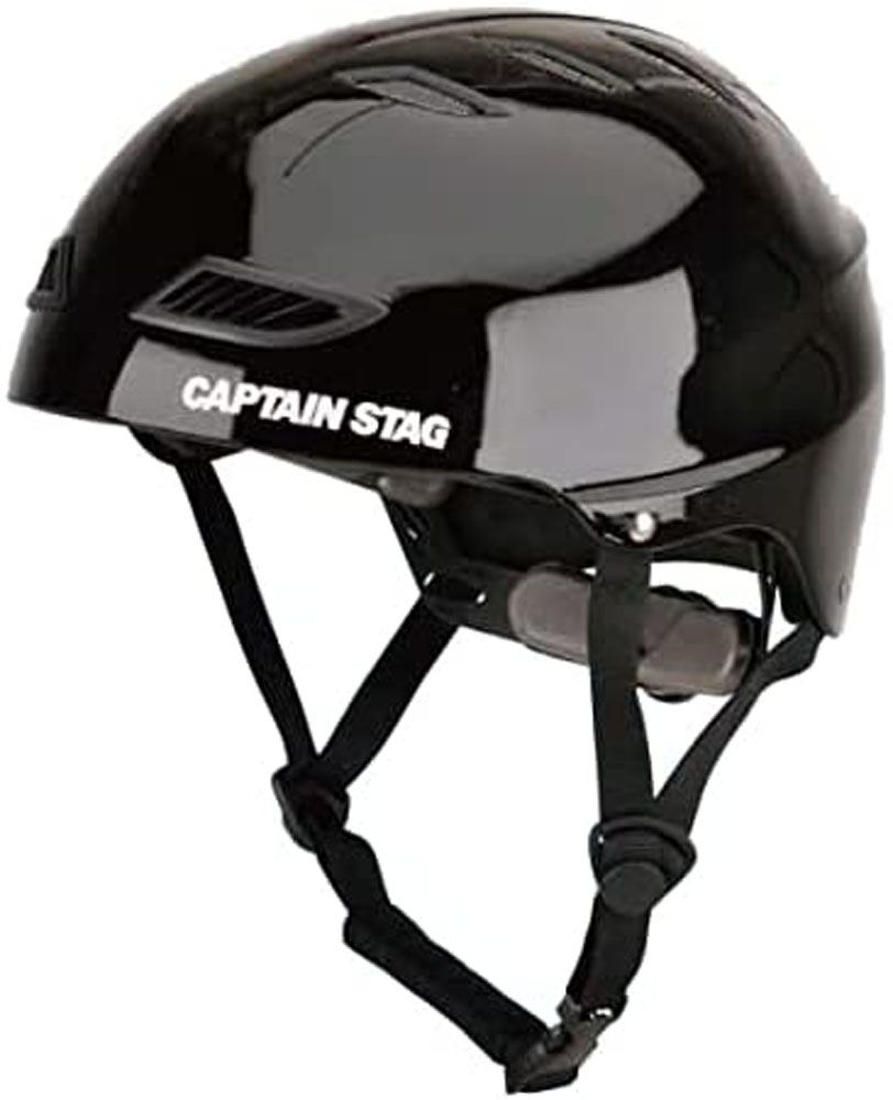 キャプテンスタッグ CAPTAIN STAG アウトドア ヘルメット スポーツヘルメットEX US-3217 へるめっと 防具 スケートボード 自転車 サイクリング ストリートスポーツ バイク US3217 ブラック
