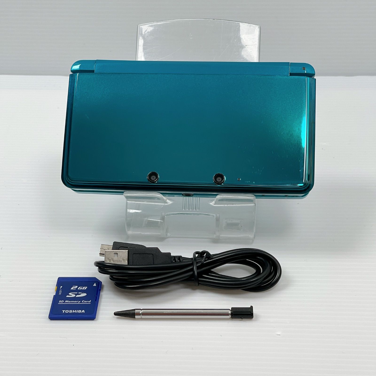 ニンテンドー 3DS アクアブルー 遊べるセット 動作 済み ds 3ds 3DS 任天堂
