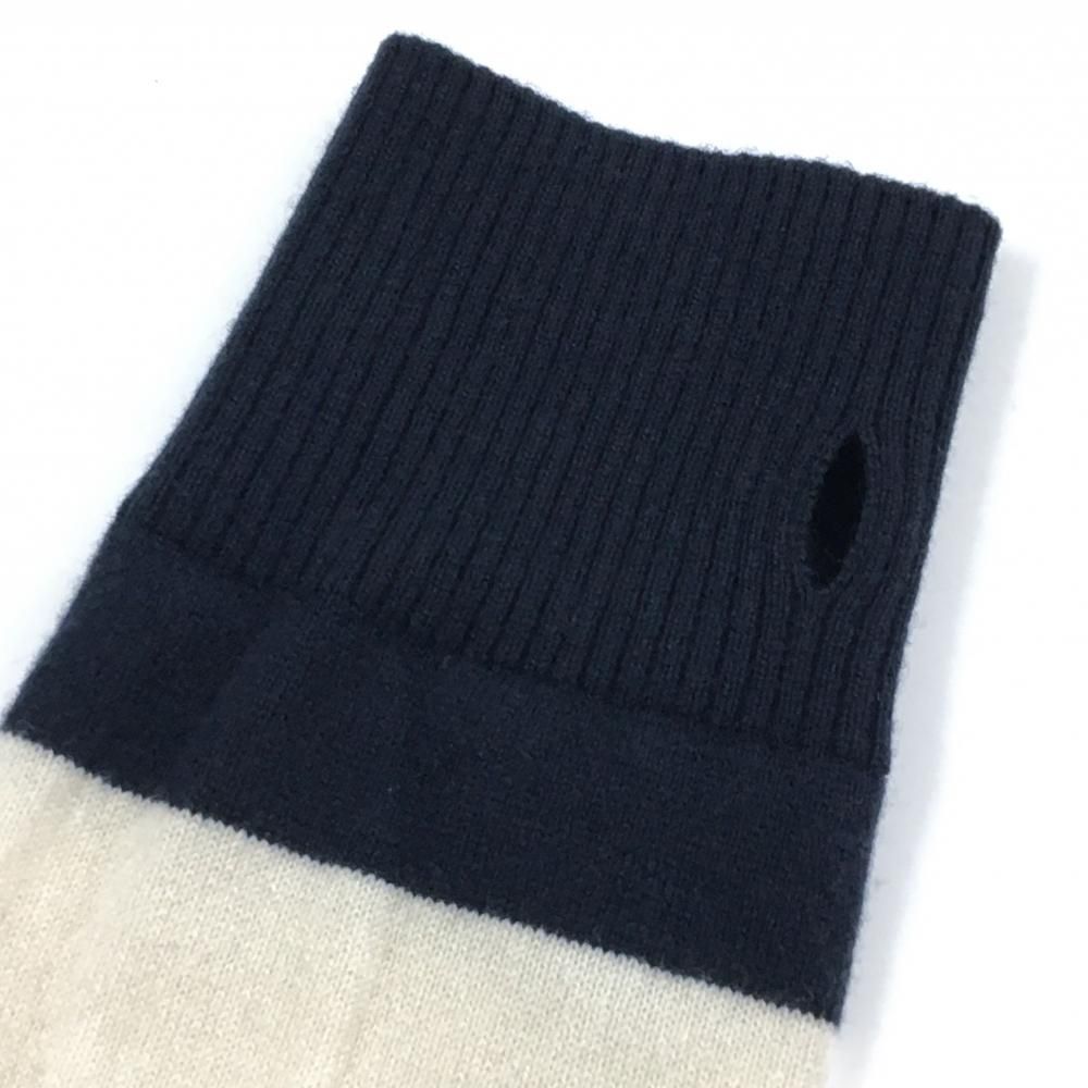 白×ネイビー ボーダー