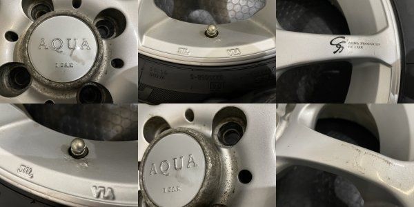 HANKOOK winter I Pike 155/65R14】スパイクタイヤ【AQUA 14インチ 