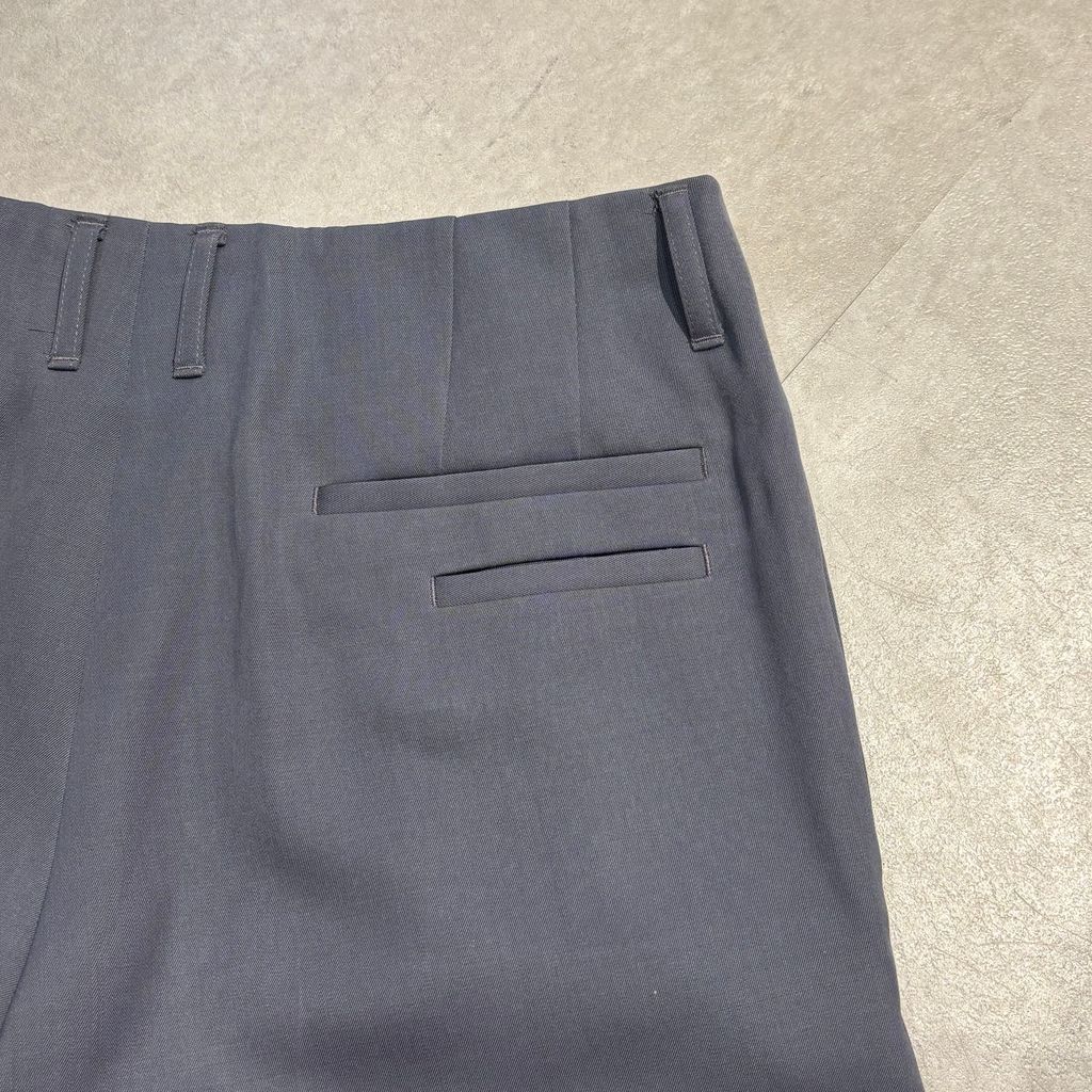 th products スラックス/2301-P01-M101/QUINN th products ティーエイチプロダクツ 23SS QUINN Wide Tailored Pants