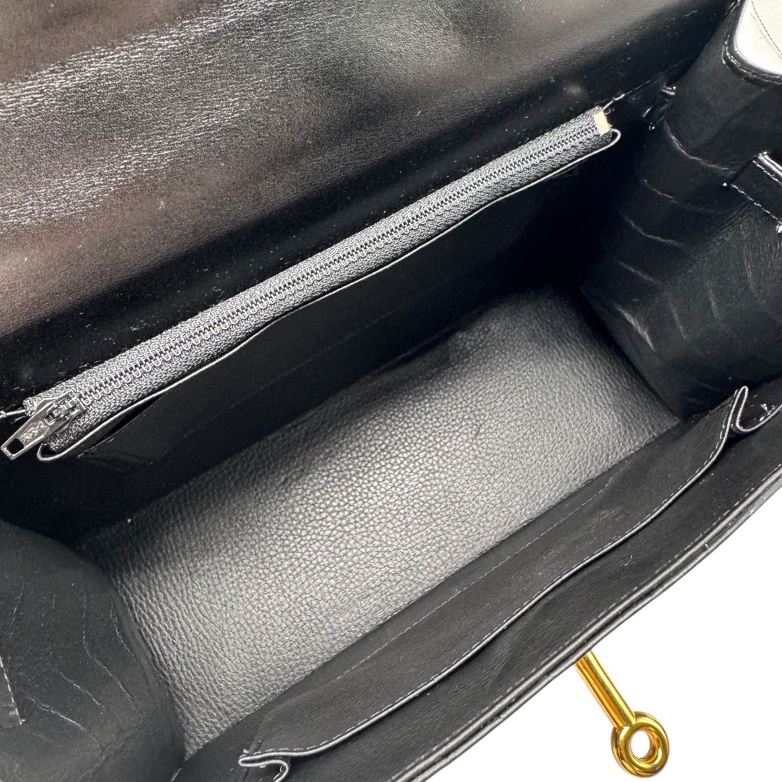 【極美品】タケチ takechi クロコダイル センター ハンドバッグ 黒 タグ付き 極美品 武知 takechi タケチ ポロサス ハンドバッグ