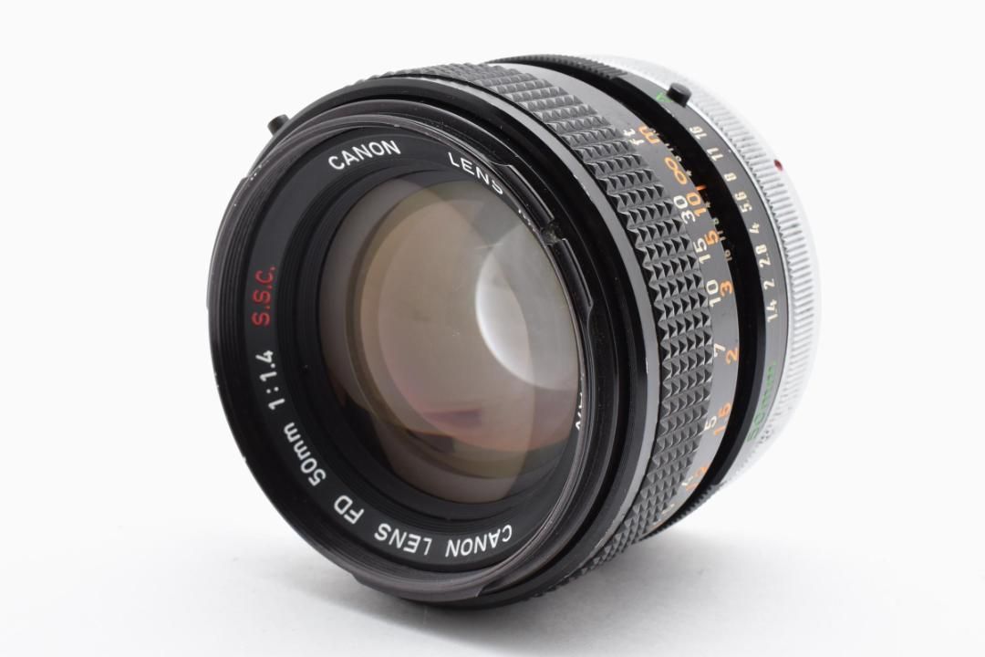 Canon FD 50mm f/1.4 NFD New FD 単焦点 074 MF キャノン キヤノン