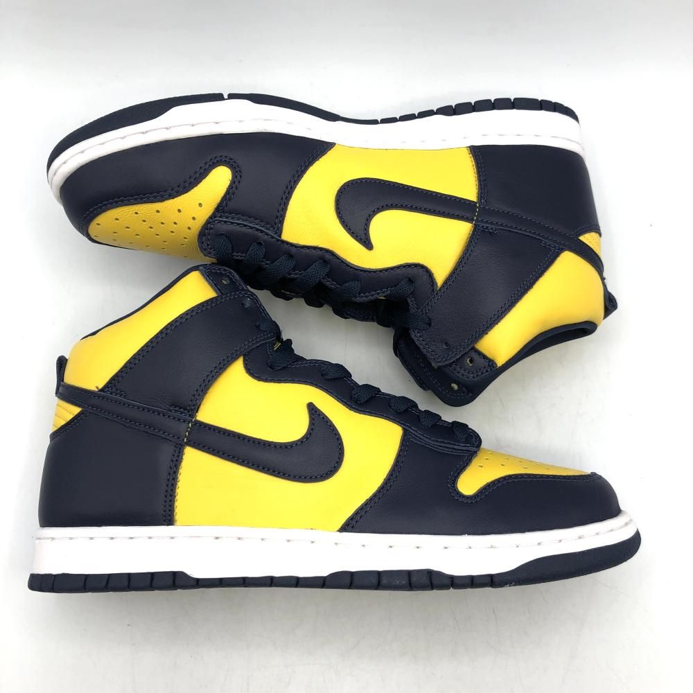  NIKE DUNK HIGH SP サイズ28.5 cm CZ 8149-700 ナイキ ダンク ネイビー イエロー 17 その他 靴