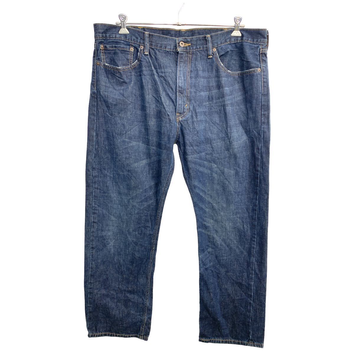 Levi's 505 デニムパンツ W40 リーバイス レギュラーフィット ビッグサイズ インディゴ コットン 古着卸 アメリカ仕入 2403-817