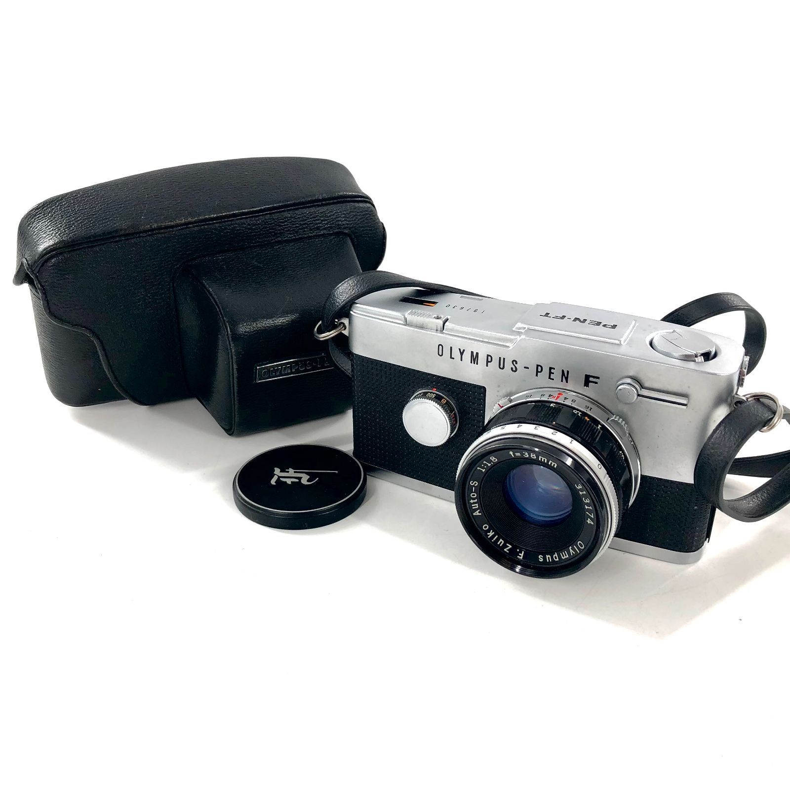 OLYMPUS オリンパス PEN F レンズ Zuiko Auto S 1 8 38 mm フィルム一眼レフカメラ PF 281