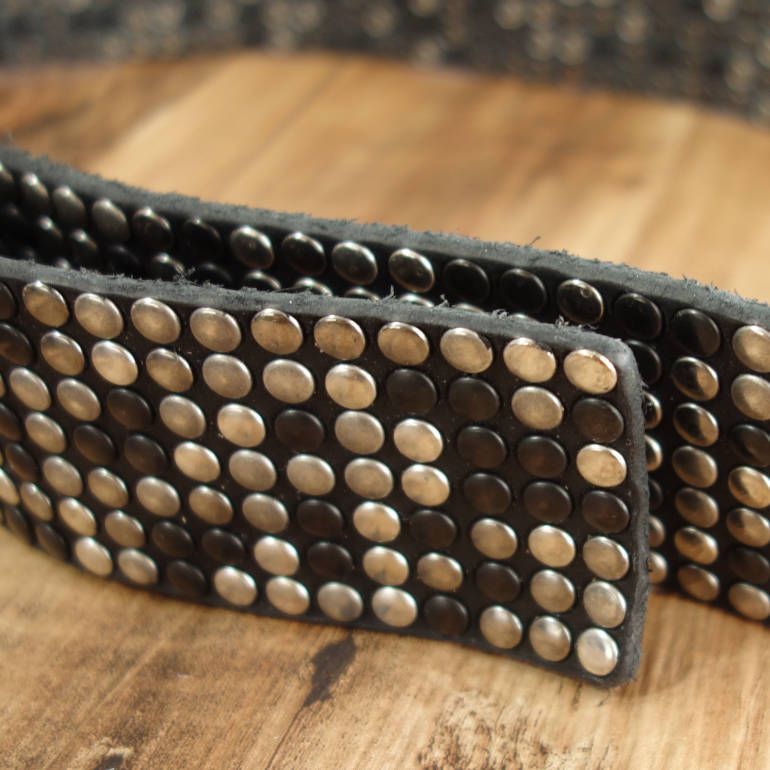 HTC エイチティーシー ベルト メンズ 10000 STUDS BELT ブラック