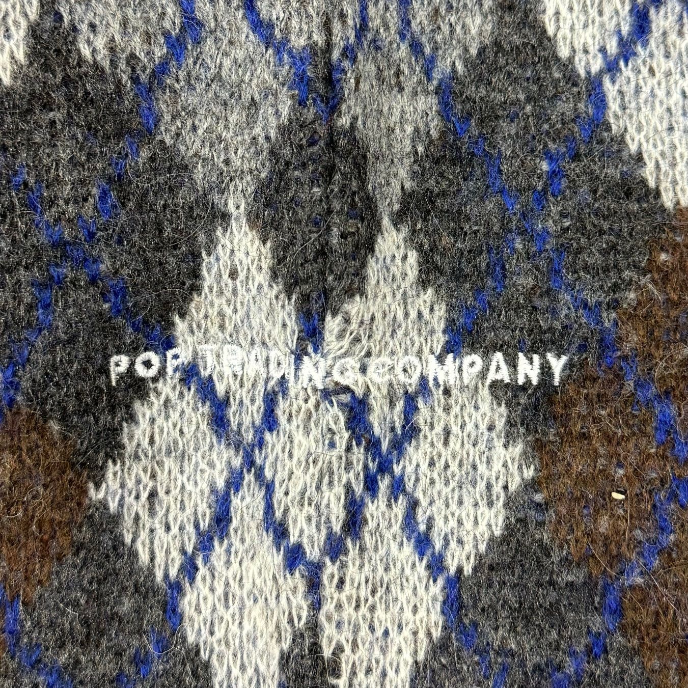 新品 POP TRADING COMPANY 22AW BURLINGTON KNITTED CREWNECK 