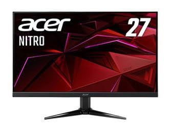日本エイサー Acer Nitro ゲーミングモニター 27インチ IPS フルHD 180Hz 1ms PC PS5 Xbox X S向き ヘッドホン端子あり 内蔵スピーカーあり HDMI2.0 AMD FreeSync Premium QG271M3Bmp