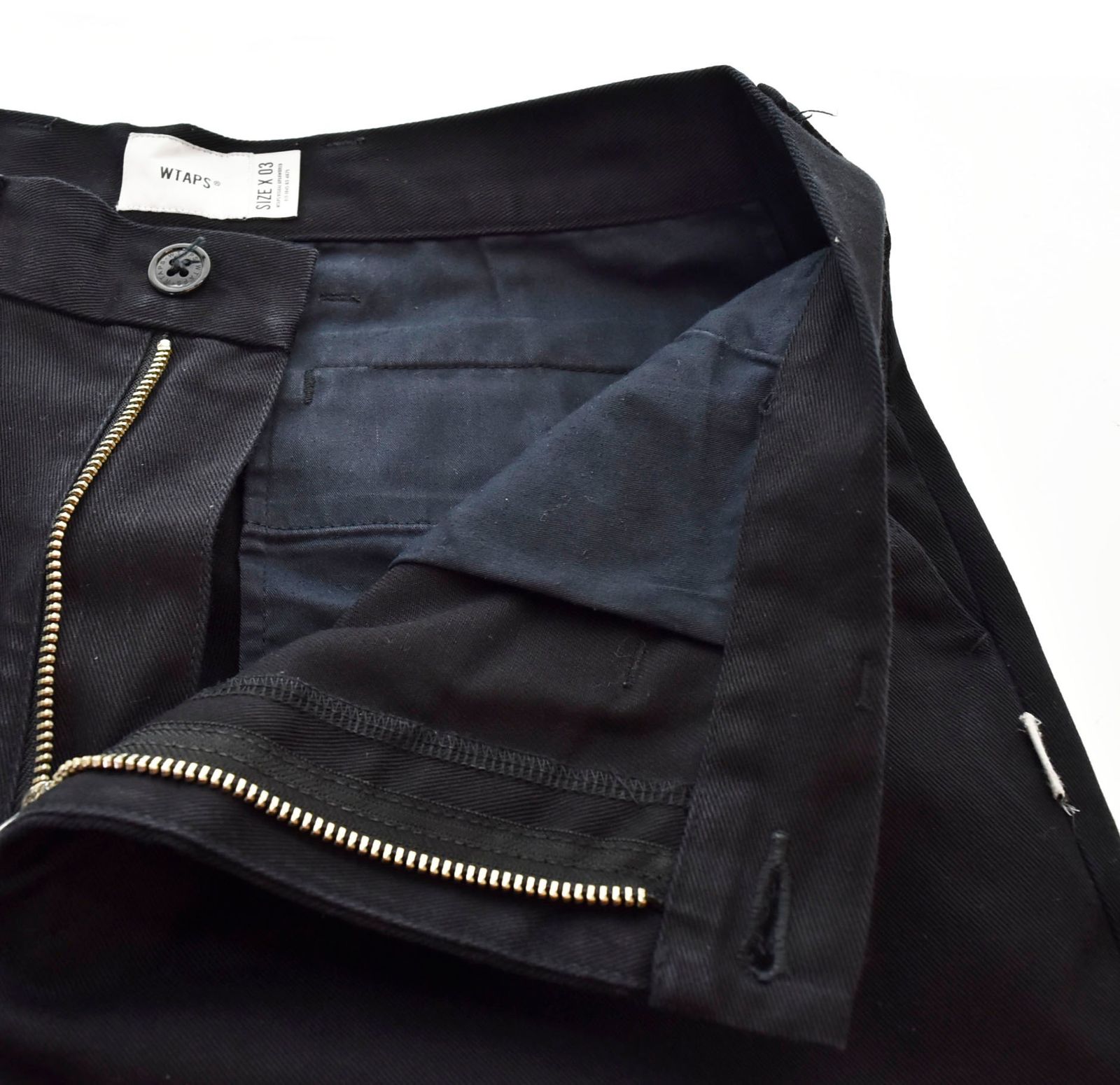 ダブルタップス WTAPS CREASE TROUSERS COPO TWILL クリース