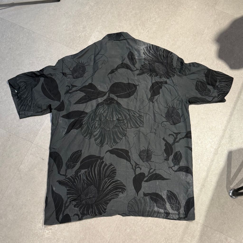 【ネル】GAKKIN × BUDSPOOL 廻り花 M 長袖シャツ GAKKIN × BUDSPOOL 廻り花 L/S HAWAIIAN SHIRT – GXX