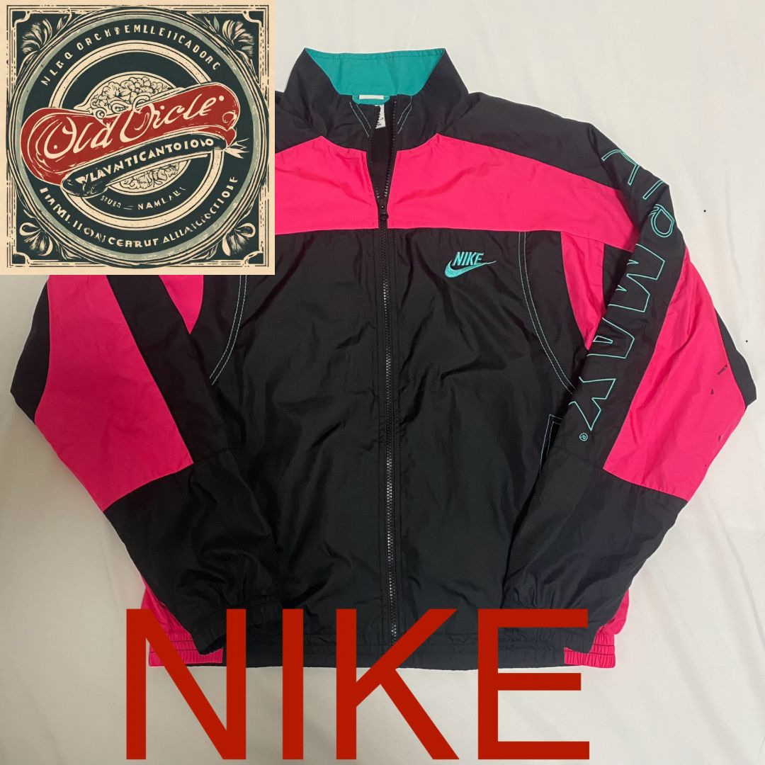 ナイキ Nike ネオン neon ナイロン jacket ジャケット NIKE ナイロンジャケット ネオンカラー - メルカリ