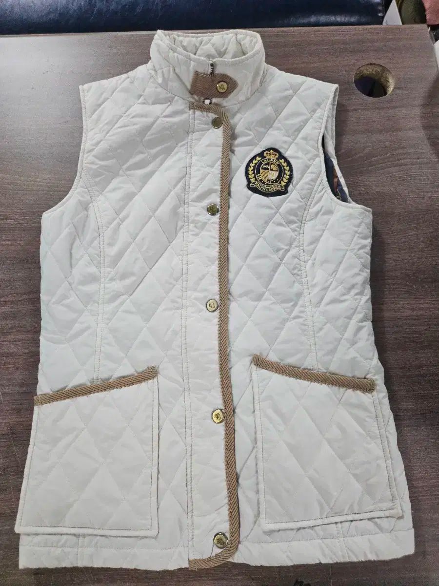 ローレン Ralph Lauren ラルフローレン レディース クレスト キルティング ベスト XS