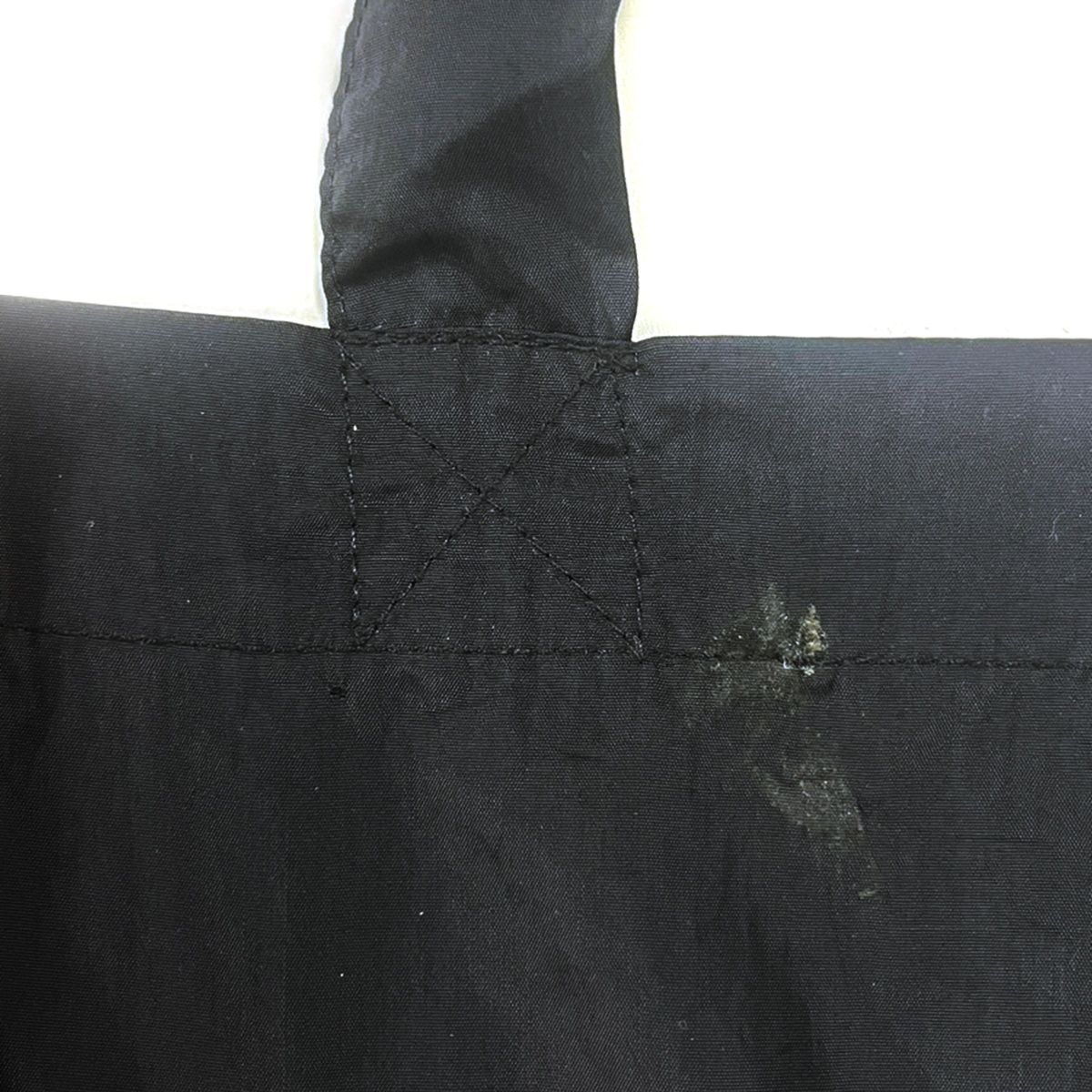 everyone ナイロン トートバッグ ブラック everyone nylon logo tote bag (OLIVE) | everyone