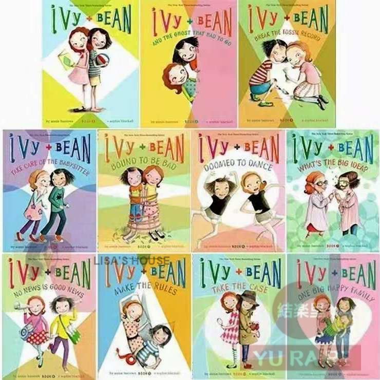 【新品未使用】Ivy and Bean 英語絵本 絵本勉強 11冊 洋書 子供英語 子供英会話 キッズ英語#602