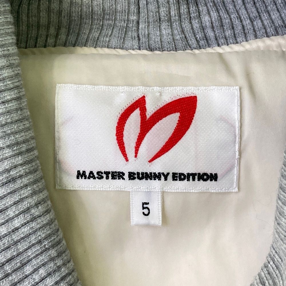 ふわふわの サイズ 5 MASTER BUNNY EDITION マスターバニーエディション 中綿ジャケット スニードジャック ホワイト系 240101513946 ゴルフウェア メンズ ストスト 快美な