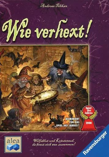 ボードゲーム 魔法にかかったみたい ドイツ語版 Wie Verhext!