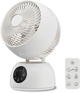 ドウシシャ 60度サーキュレーター18cmDCリモコン式 ホワイト FCA-182D WH