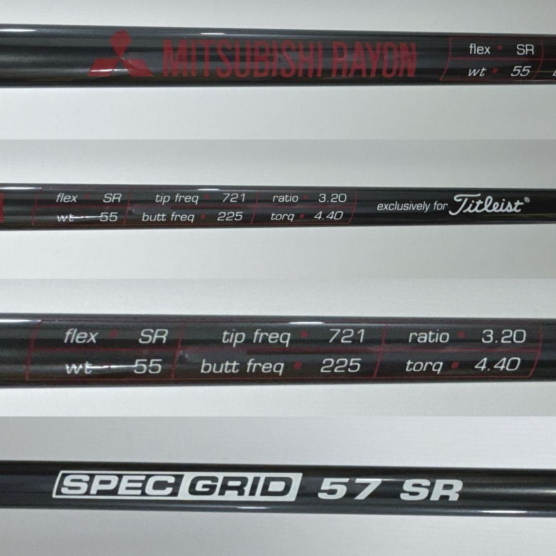 新品グリップ 美品 Titleist 907D1 ドライバー 純正カーボンSR右