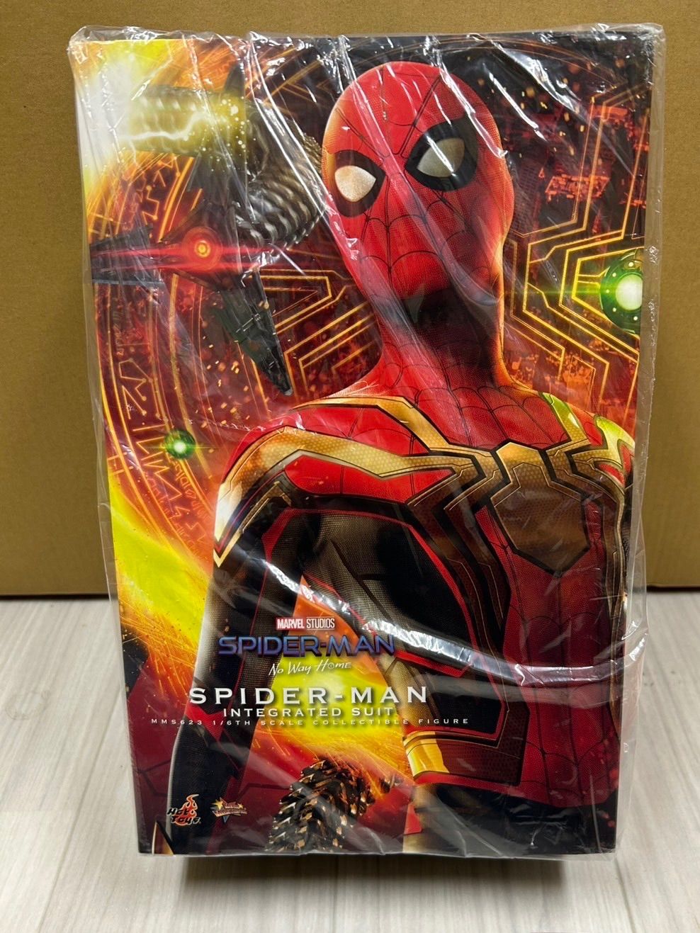 ホットトイズ　スパイダーマンインテグレーテッドスーツDX版　新品未開封 ホットトイズスパイダーマンインテグレーテッドスーツ【新品未開封】