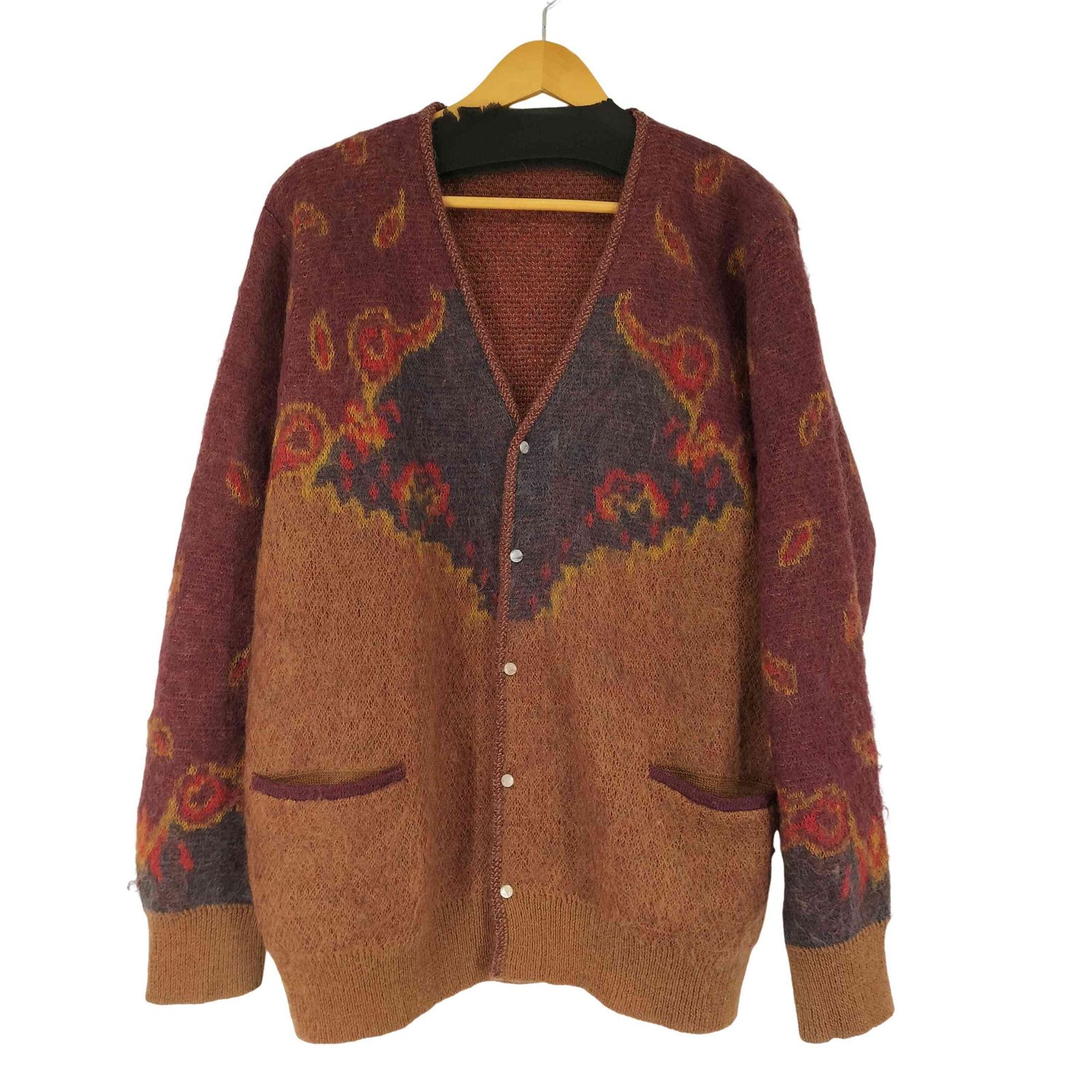 トーガビリリース TOGA VIRILIS MOHAIR JACQUA カーディガン メンズ JPN：XL 
