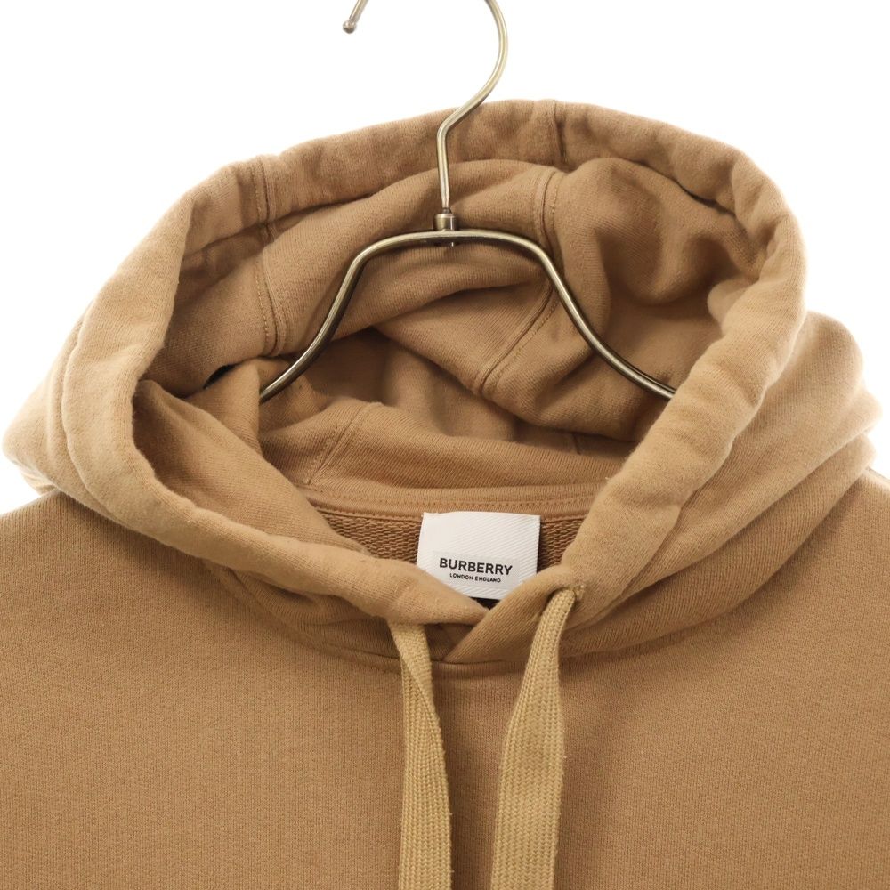 BURBERRY (バーバリー) LOGO PRINT COTTON HOODIE 3Dロゴ プルオーバー  