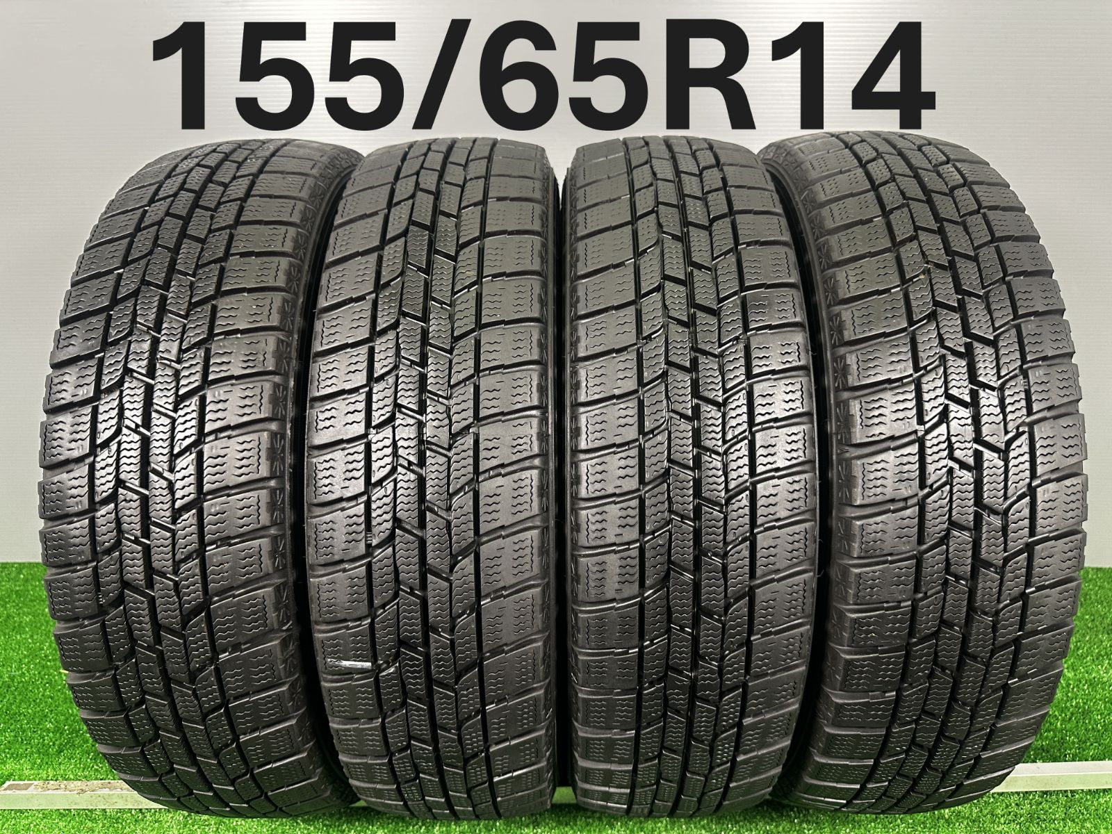 155|65R14 グッドイヤー ICENAVI 6 2020年製 4本 冬タイヤ スタッドレス TA125