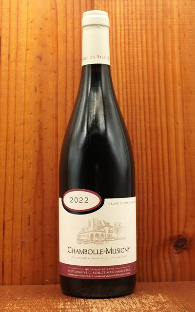 シャンボール ミュジニー 2022 蔵出し作品 ドメーヌ G ロブロ マルシャン元詰(フレデリック ロブロ家) AOCシャンボール ミュジニー 自然派【クール便にて配送】