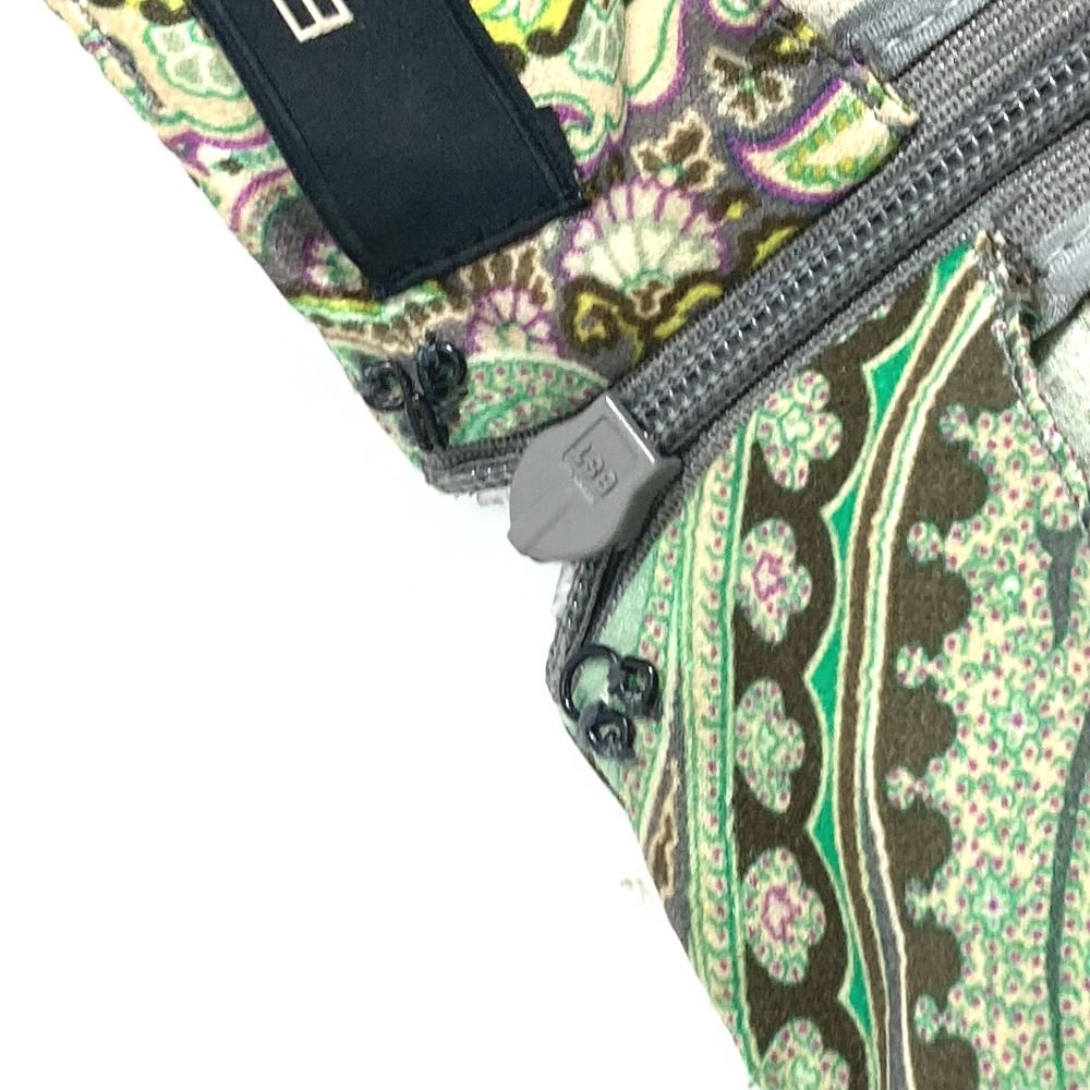 ETRO エトロ イタリア製 総柄 ペイズリー ウールストレッチワンピース ETRO エトロ 長袖ワンピース 美品 サイズ:40 マルチカラー